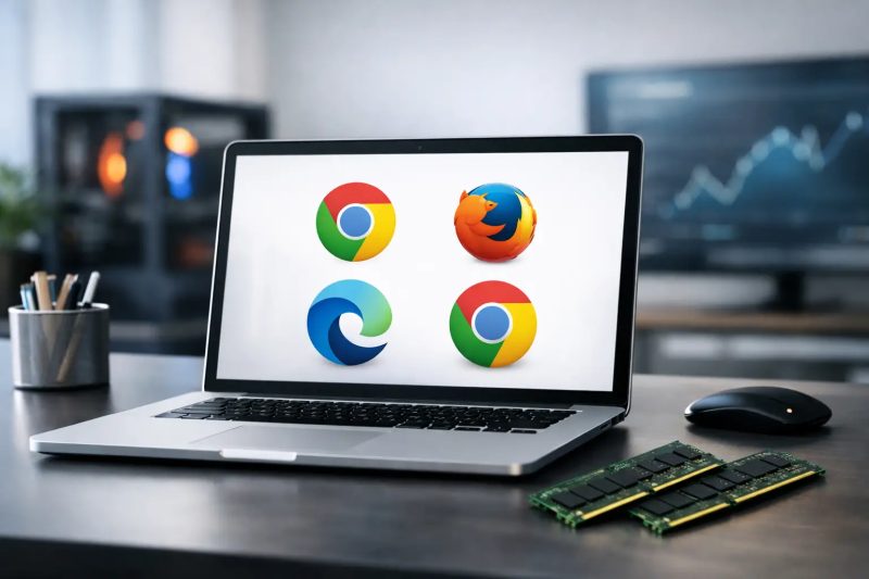 Qué navegador consume menos RAM en 2026