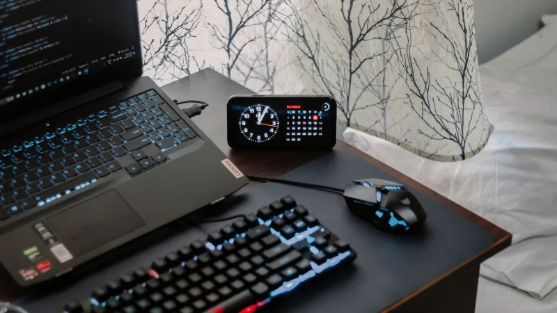 laptop office desk