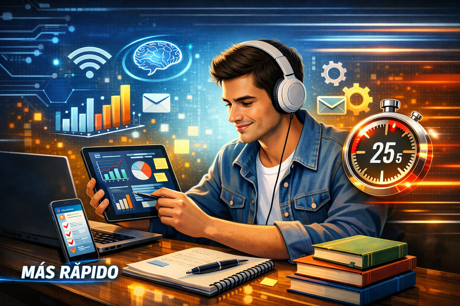 Cómo estudiar más rápido y mejor usando tecnología