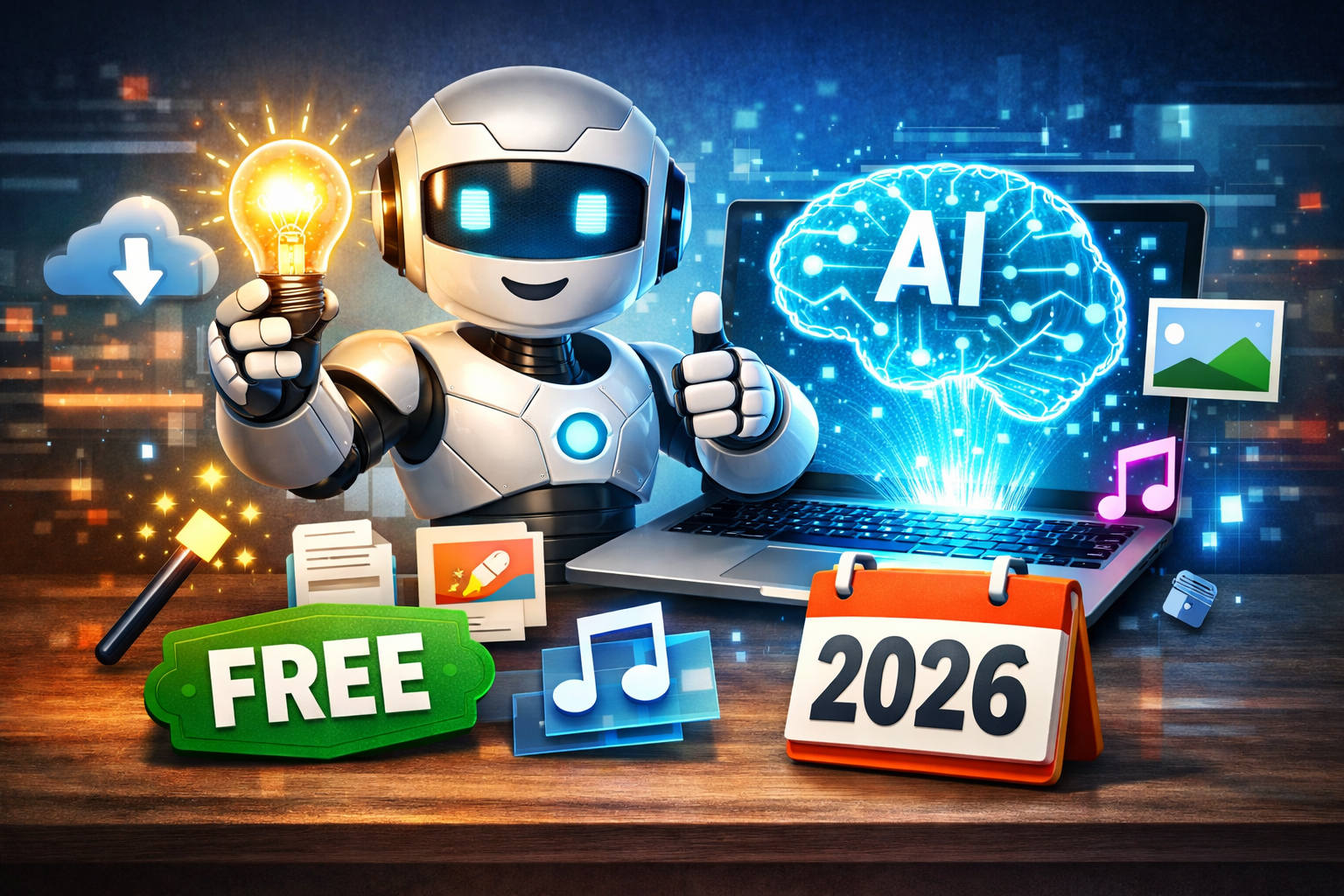 Las mejores herramientas de IA que puedes usar gratis en 2026