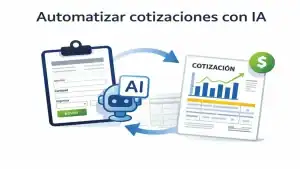 Cómo automatizar cotizaciones con IA en 5 pasos (Guía definitiva 2026)