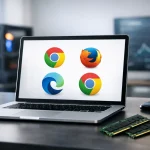 Qué navegador consume menos RAM en 2026